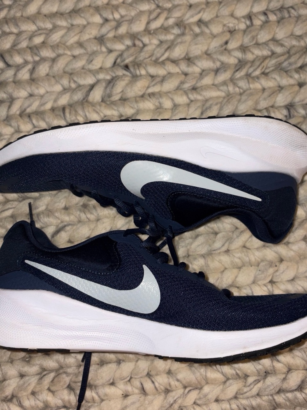 Nike Men’s Athletic Shoes — Navy / White